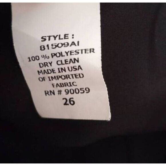 DAVID'S BRIDAL BLACK BRIDESMAID DRESS SZ.26 EUC. - Picture 9 of 9